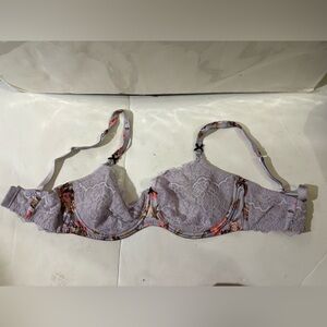 Victoria secret dream angels Floral Lace Bra without padding 34ddd